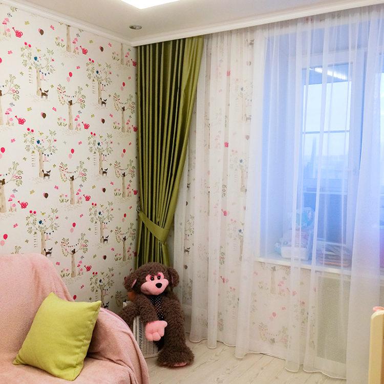 200 идей дизайна штор для детской с фото ?