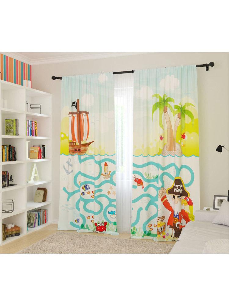 200 идей дизайна штор для детской с фото ?