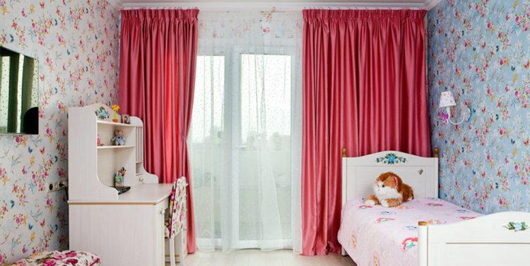 200 идей дизайна штор для детской с фото ?