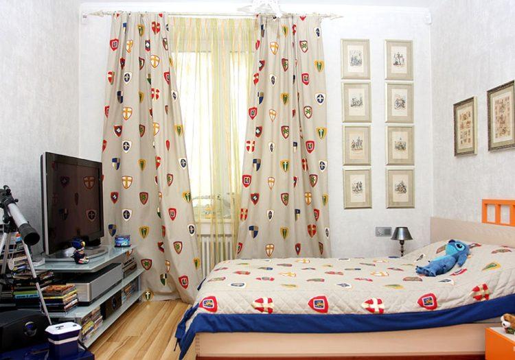 200 идей дизайна штор для детской с фото ?