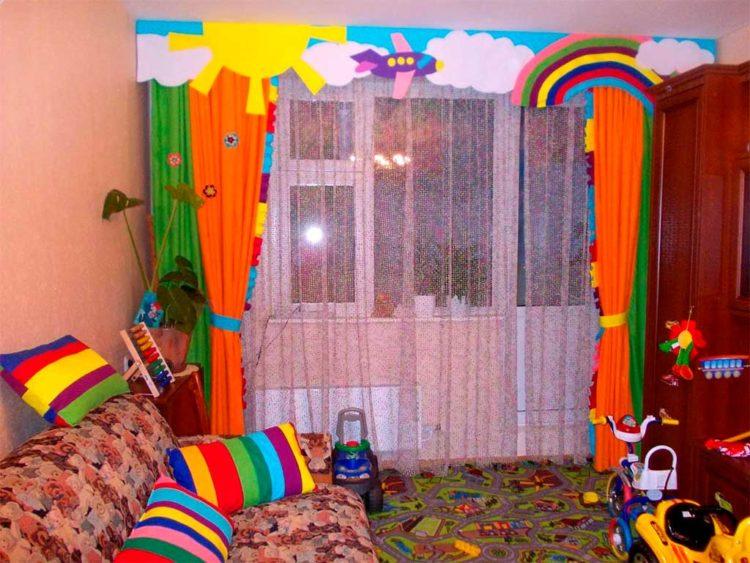 200 идей дизайна штор для детской с фото ?