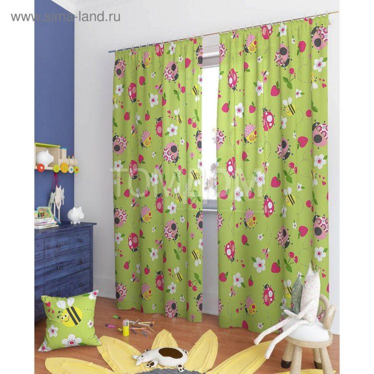 200 идей дизайна штор для детской с фото ?