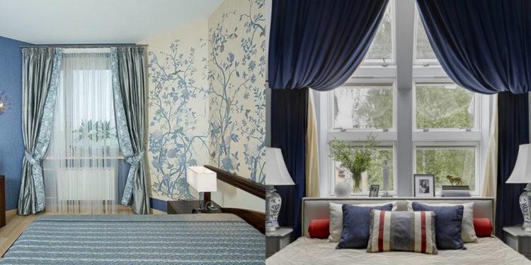 200 идей дизайна штор для спальни с фото ?