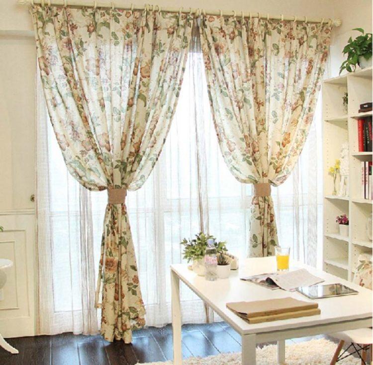 200 идей дизайна штор на кухню с балконом с фото ?