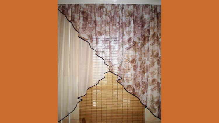 200 идей дизайна штор на кухню своими руками с фото ?