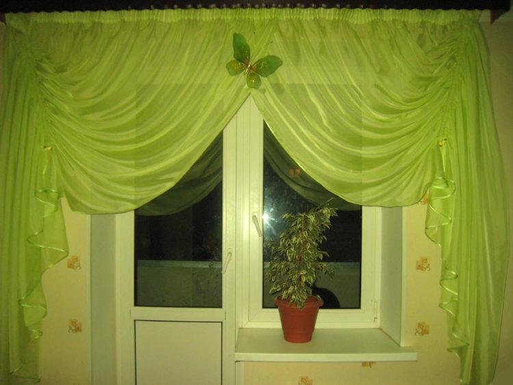 200 идей дизайна штор на кухню своими руками с фото ?