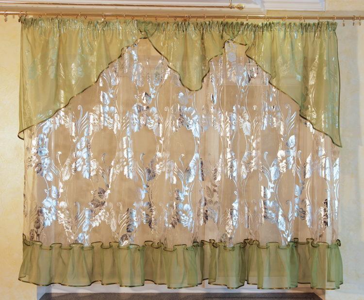 200 идей дизайна штор на кухню своими руками с фото ?