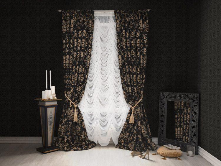 200 идей дизайна штор на кухню своими руками с фото ?