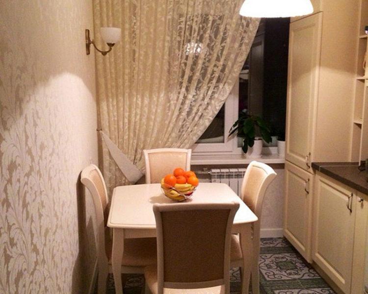 200 идей дизайна штор на маленькую кухню с фото ?