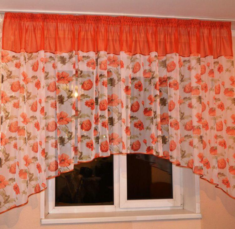 200 идей дизайна штор на маленькую кухню с фото ?