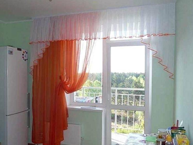 200 идей дизайна штор на маленькую кухню с фото ?