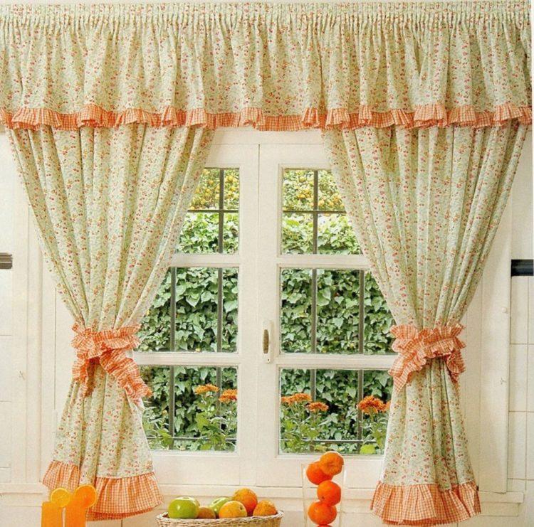200 идей дизайна штор на маленькую кухню с фото ?