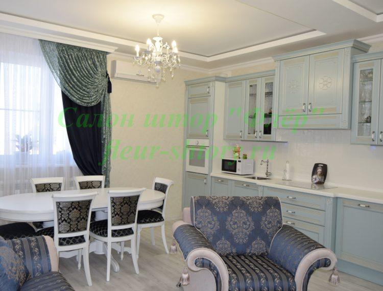 200 идей дизайна штор на маленькую кухню с фото ?