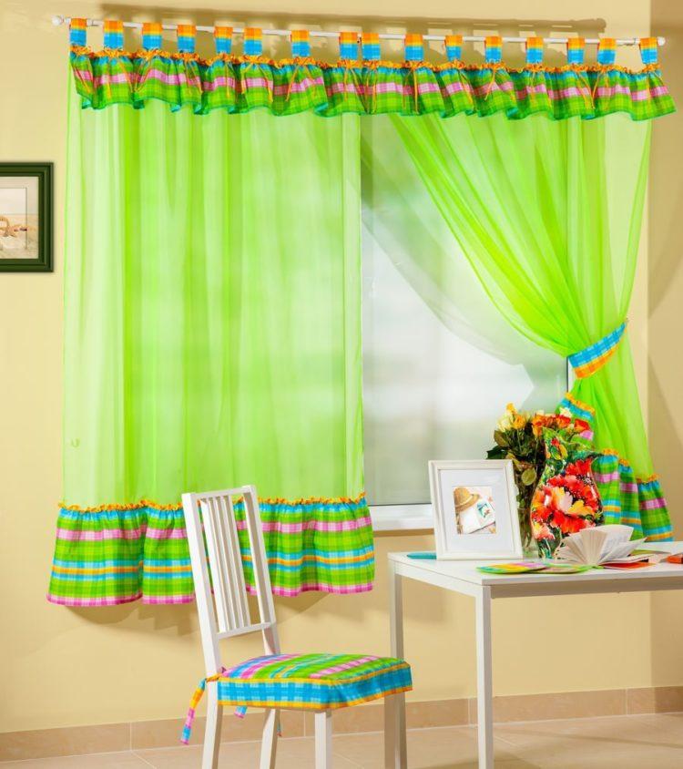 200 идей дизайна штор на маленькую кухню с фото ?
