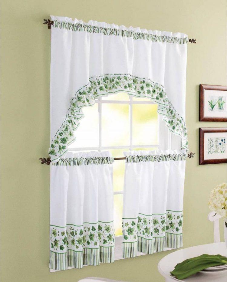 200 идей дизайна штор на маленькую кухню с фото ?