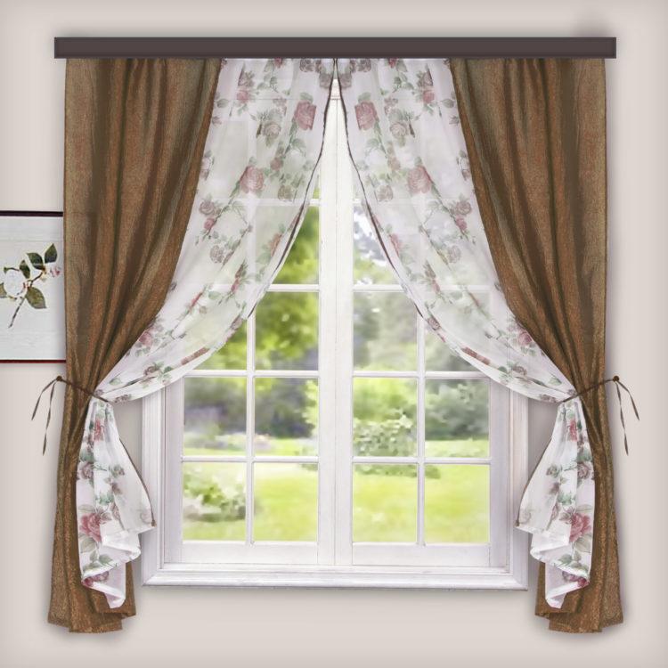 200 идей дизайна штор на маленькую кухню с фото ?