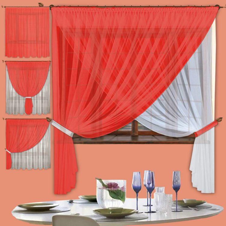 200 идей дизайна штор на маленькую кухню с фото ?