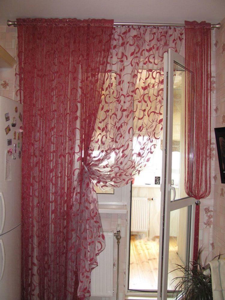 200 идей дизайна штор на маленькую кухню с фото ?