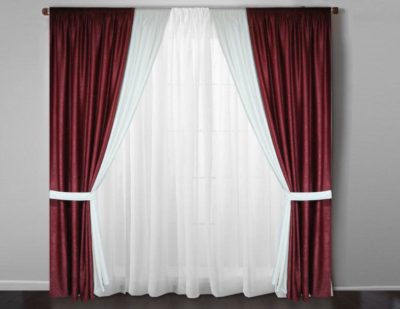 200 идей дизайна штор в гостиную с фото ?