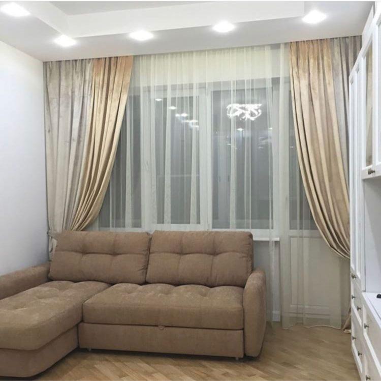 200 идей дизайна штор в гостиную с фото ?