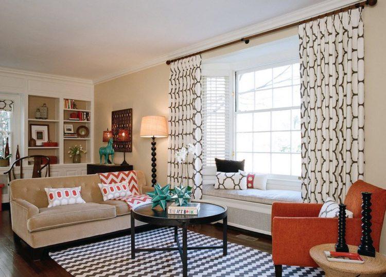 200 идей дизайна штор в гостиную с фото ?