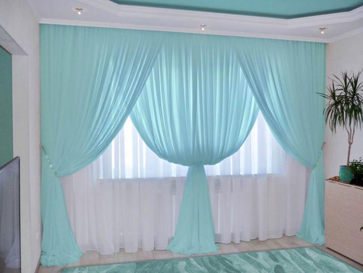 200 идей дизайна штор в гостиную с фото ?