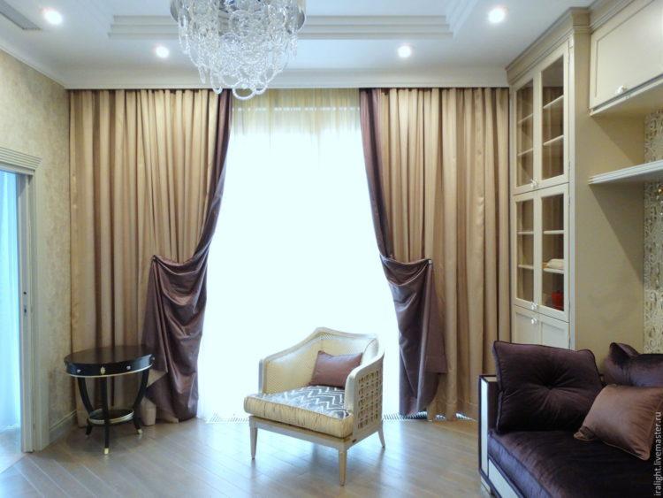 200 идей дизайна штор в гостиную с фото ?