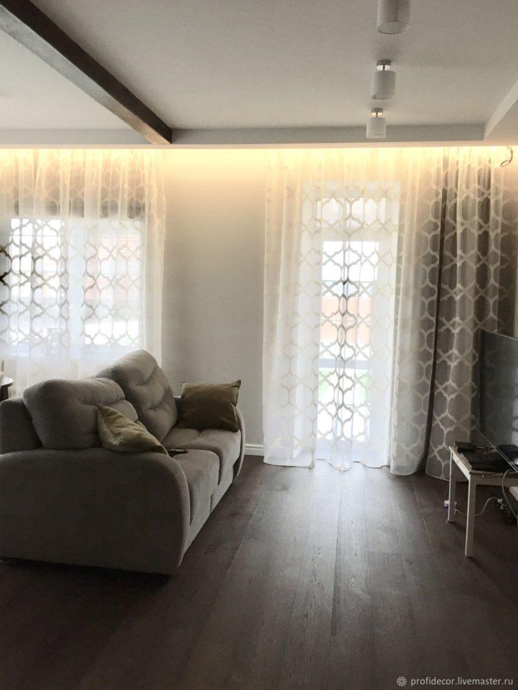 200 идей дизайна штор в гостиную с фото ?