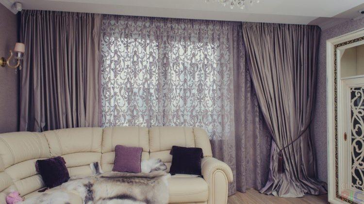 200 идей дизайна штор в гостиную с фото ?