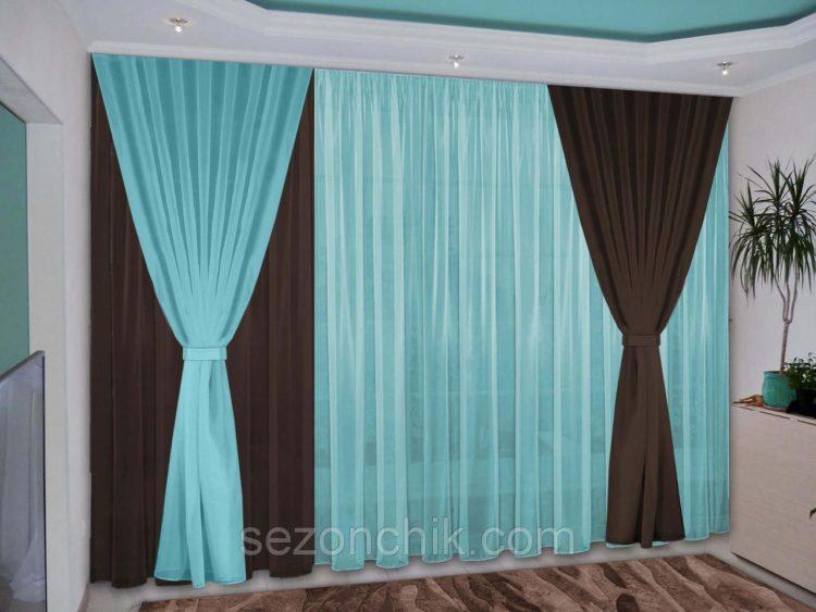 200 идей дизайна штор в гостиную с фото ?