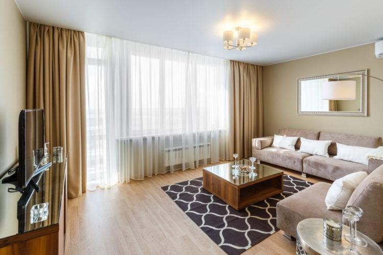 200 идей дизайна штор в гостиную с фото ?