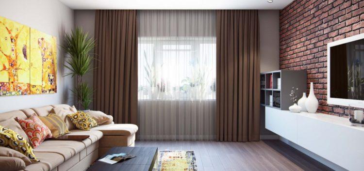 200 идей дизайна штор в гостиную с фото ?