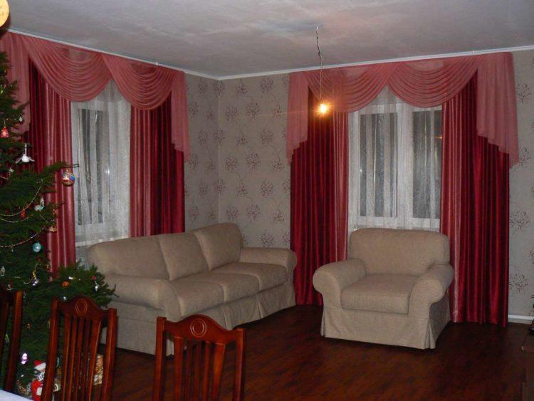 200 идей дизайна штор в гостиную с фото ?