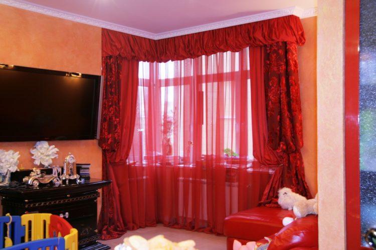200 идей дизайна штор в гостиную с фото ?