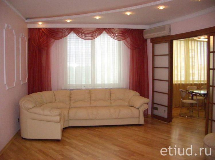 200 идей дизайна штор в гостиную с фото ?