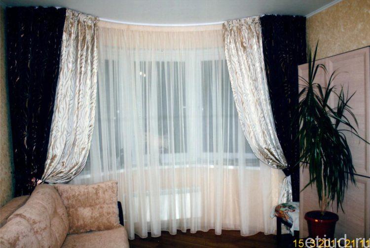 200 идей дизайна штор в гостиную с фото ?