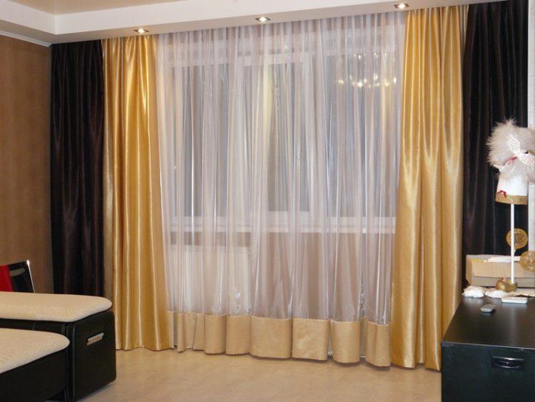 200 идей дизайна тюли в зал с фото ?