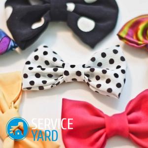 Бант на платье своими руками