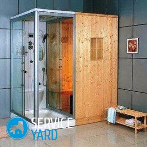 Баня в ванной комнате своими руками