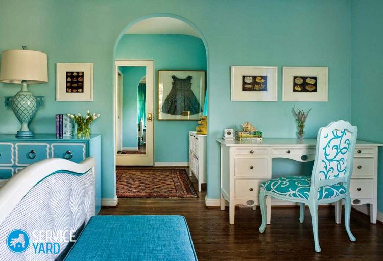 Бирюзовые обои