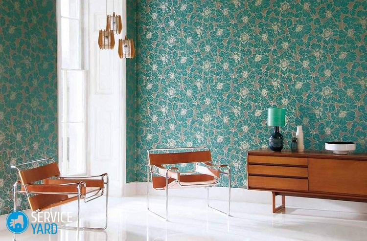 Бирюзовые обои