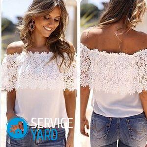 Блузка-крестьянка своими руками