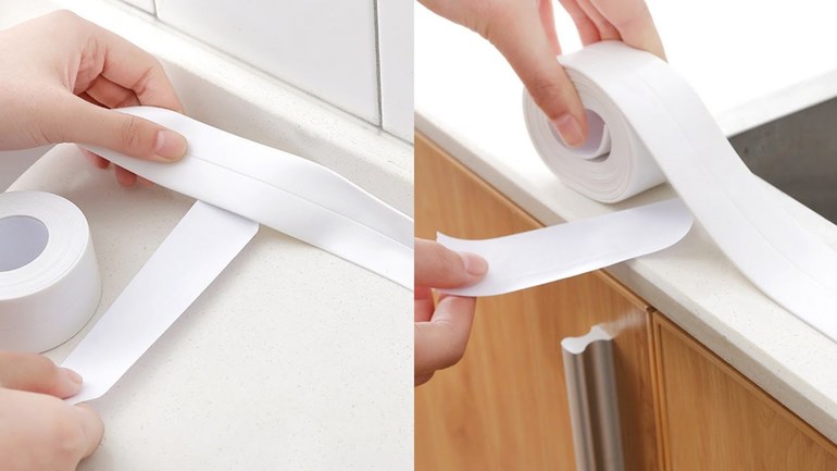 Бордюрная самоклеящаяся лента для ванны: монтаж и отзывы