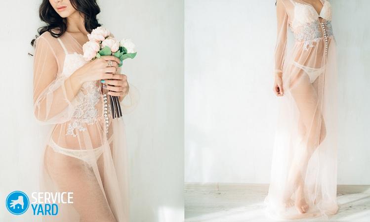 Будуарное платье своими руками