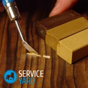 Царапины на паркете — как убрать?