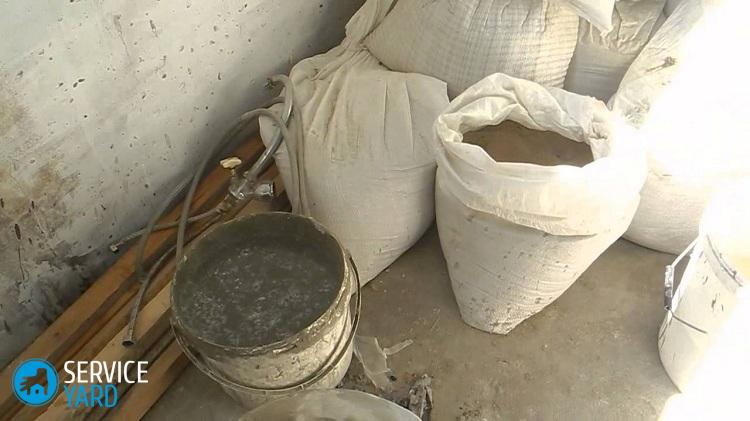 Цементное молочко пропорции для керамзита