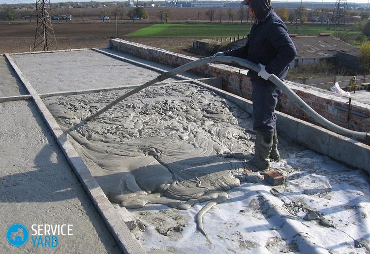 Цементное молочко пропорции для керамзита