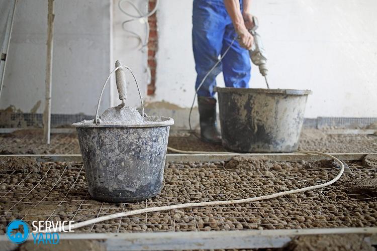 Цементное молочко пропорции для керамзита