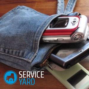 Чехол для телефона своими руками из джинсов