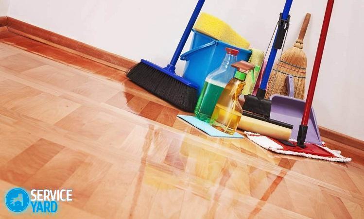 Чем мыть деревянные полы?